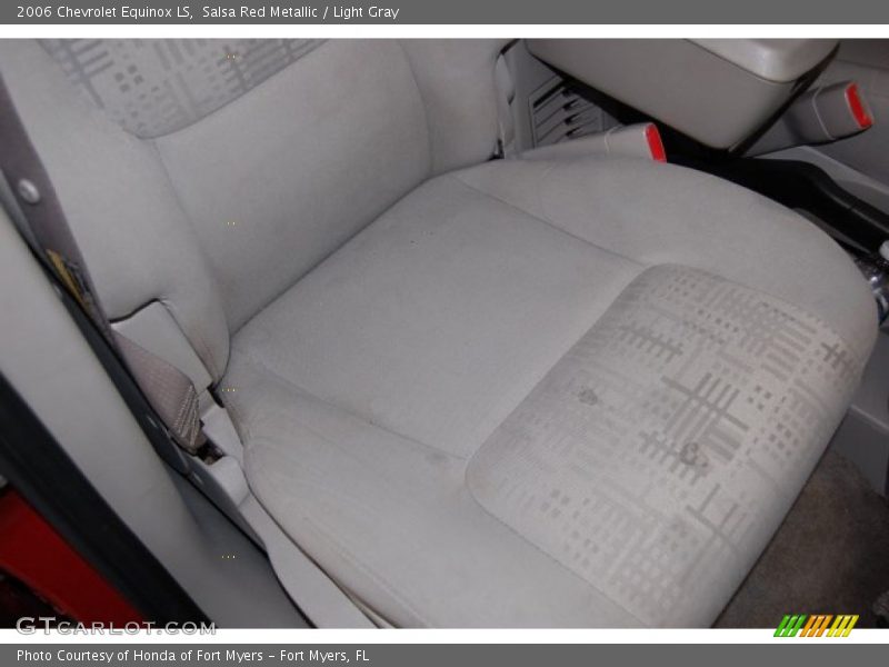Salsa Red Metallic / Light Gray 2006 Chevrolet Equinox LS