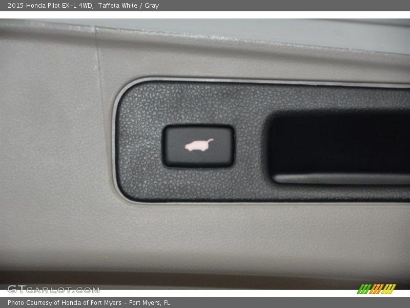 Taffeta White / Gray 2015 Honda Pilot EX-L 4WD