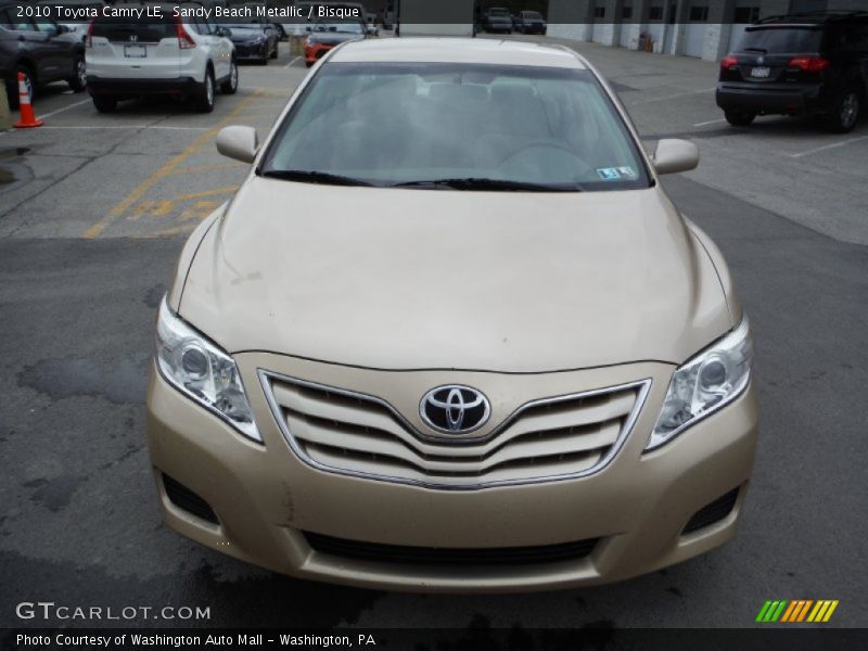 Sandy Beach Metallic / Bisque 2010 Toyota Camry LE