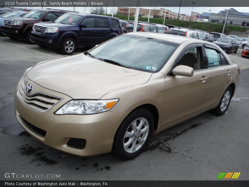 Sandy Beach Metallic / Bisque 2010 Toyota Camry LE
