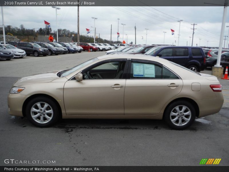 Sandy Beach Metallic / Bisque 2010 Toyota Camry LE