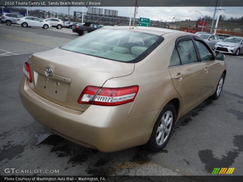 Sandy Beach Metallic / Bisque 2010 Toyota Camry LE