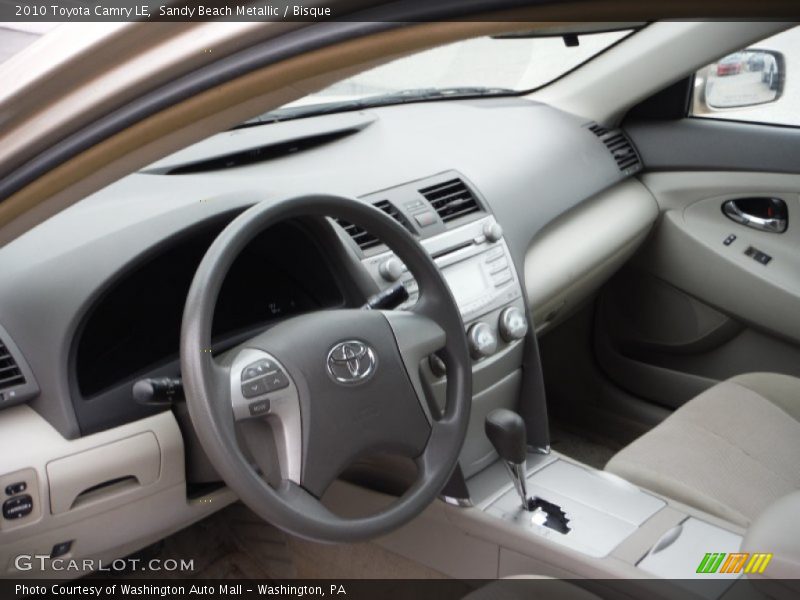 Sandy Beach Metallic / Bisque 2010 Toyota Camry LE