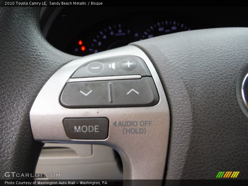 Sandy Beach Metallic / Bisque 2010 Toyota Camry LE