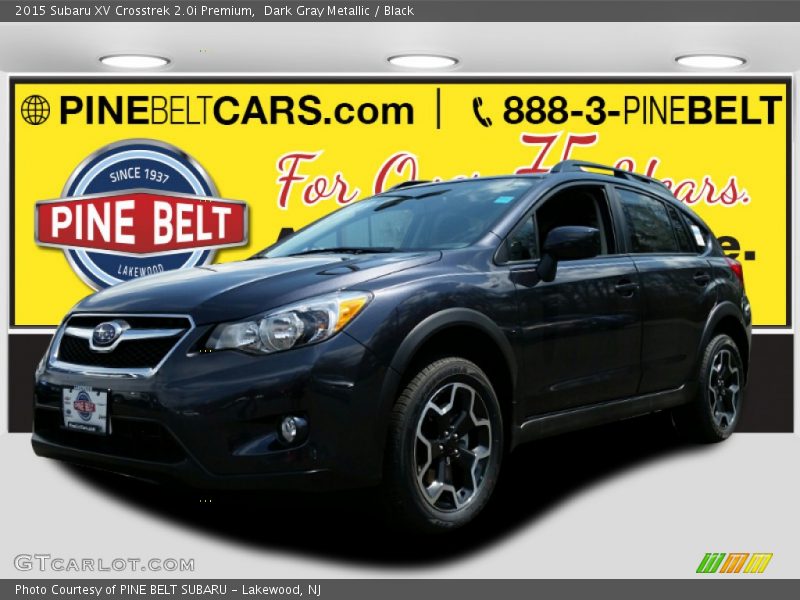 Dark Gray Metallic / Black 2015 Subaru XV Crosstrek 2.0i Premium