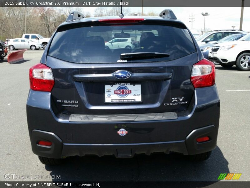 Dark Gray Metallic / Black 2015 Subaru XV Crosstrek 2.0i Premium
