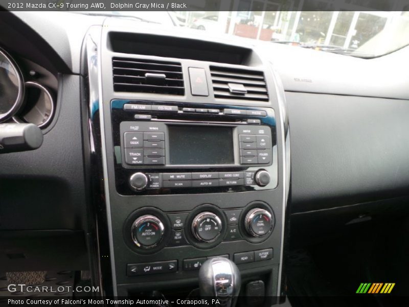 Dolphin Gray Mica / Black 2012 Mazda CX-9 Touring AWD