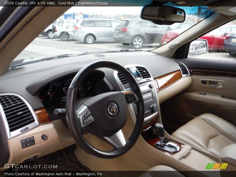 Gold Mist / Cashmere/Cocoa 2008 Cadillac SRX 4 V6 AWD