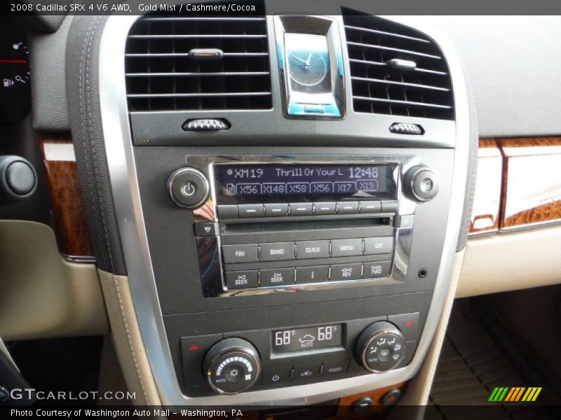Gold Mist / Cashmere/Cocoa 2008 Cadillac SRX 4 V6 AWD