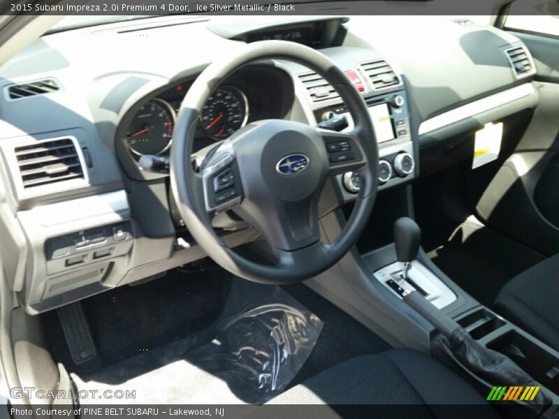 Ice Silver Metallic / Black 2015 Subaru Impreza 2.0i Premium 4 Door