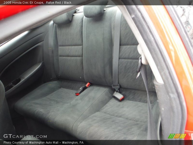 Rallye Red / Black 2008 Honda Civic EX Coupe