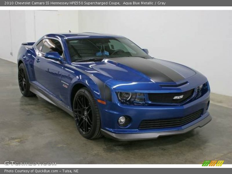 Front 3/4 View of 2010 Camaro SS Hennessey HPE550 Supercharged Coupe