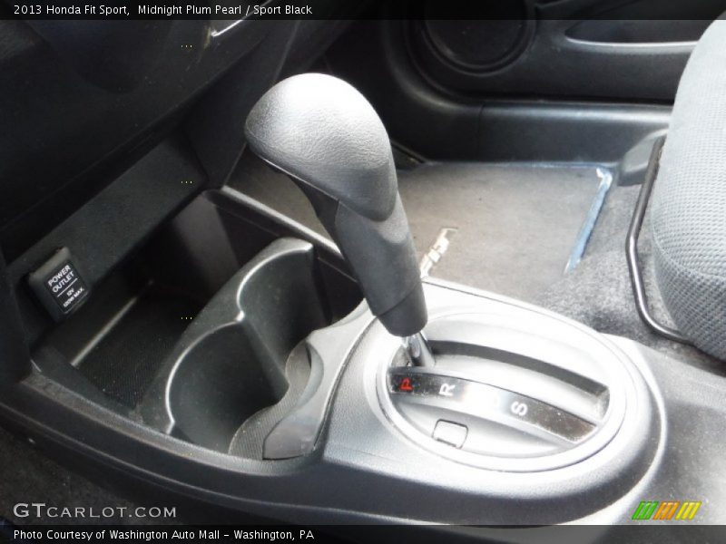 Midnight Plum Pearl / Sport Black 2013 Honda Fit Sport