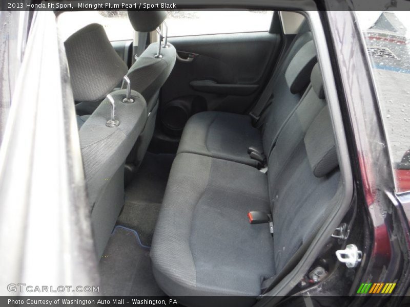 Midnight Plum Pearl / Sport Black 2013 Honda Fit Sport