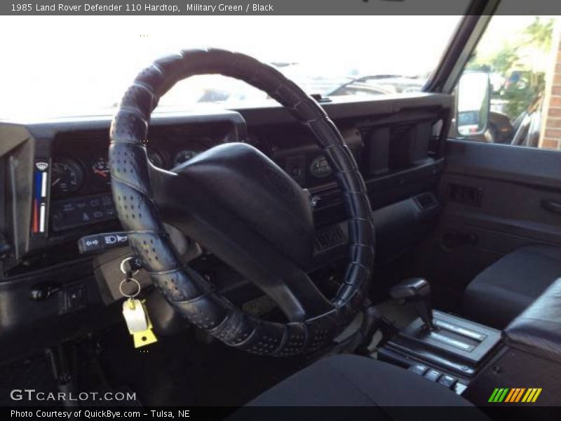Military Green / Black 1985 Land Rover Defender 110 Hardtop