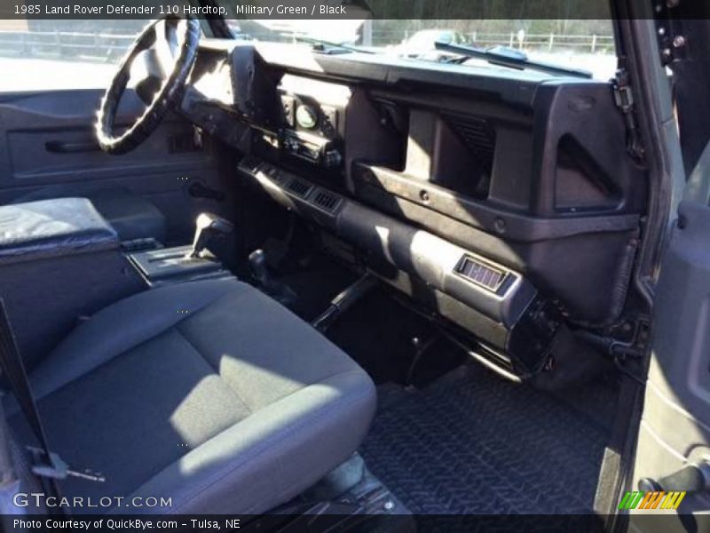 Military Green / Black 1985 Land Rover Defender 110 Hardtop