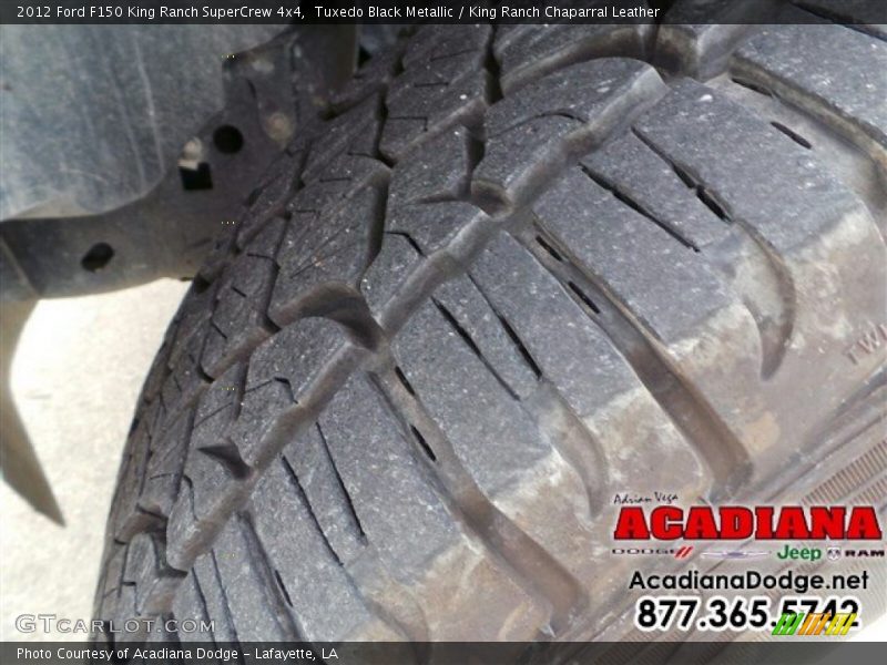 Tuxedo Black Metallic / King Ranch Chaparral Leather 2012 Ford F150 King Ranch SuperCrew 4x4