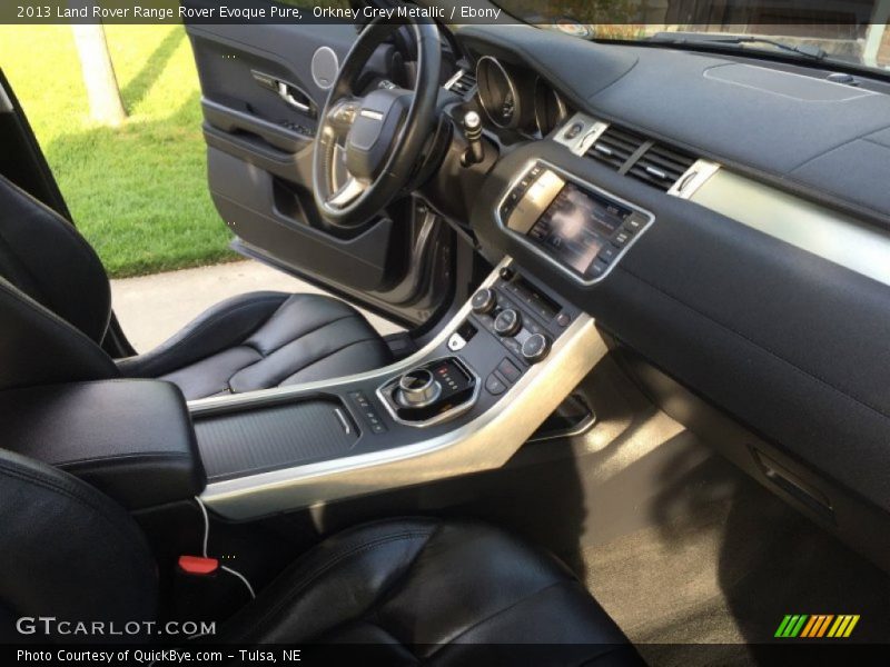 Orkney Grey Metallic / Ebony 2013 Land Rover Range Rover Evoque Pure