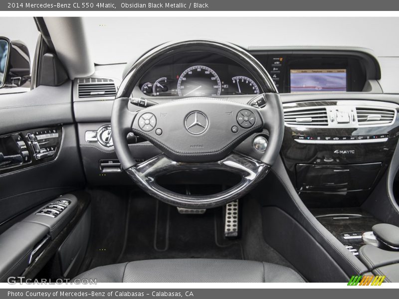 Dashboard of 2014 CL 550 4Matic