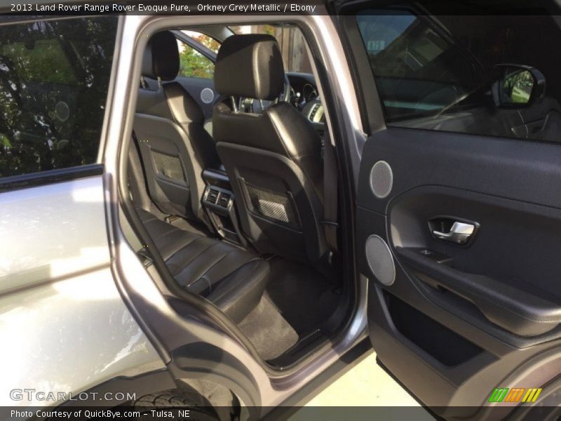 Orkney Grey Metallic / Ebony 2013 Land Rover Range Rover Evoque Pure