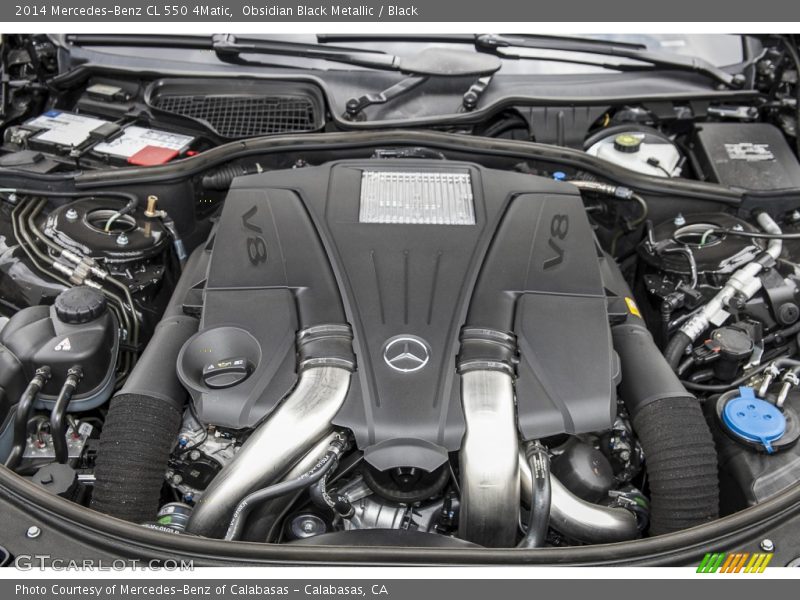  2014 CL 550 4Matic Engine - 4.6 Liter Twin-Turbocharged DI DOHC 32-Valve VVT V8