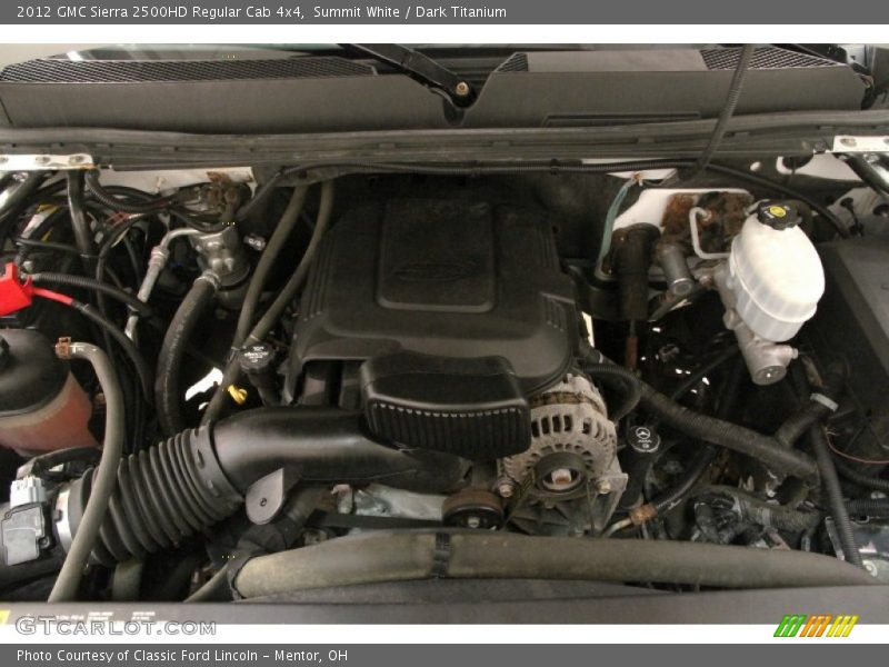 Summit White / Dark Titanium 2012 GMC Sierra 2500HD Regular Cab 4x4