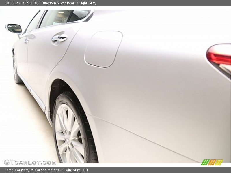 Tungsten Silver Pearl / Light Gray 2010 Lexus ES 350
