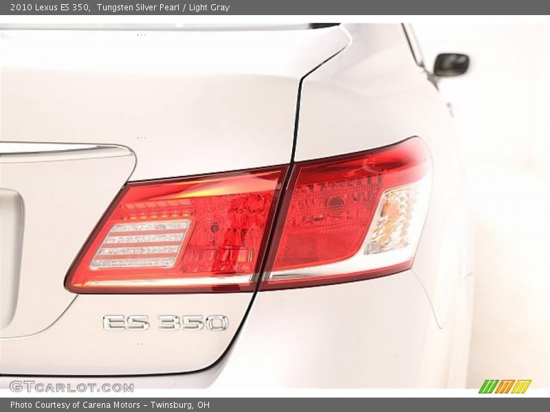 Tungsten Silver Pearl / Light Gray 2010 Lexus ES 350