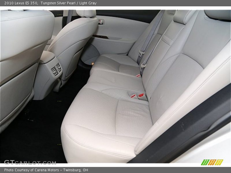 Tungsten Silver Pearl / Light Gray 2010 Lexus ES 350