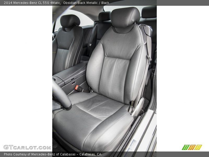 Front Seat of 2014 CL 550 4Matic