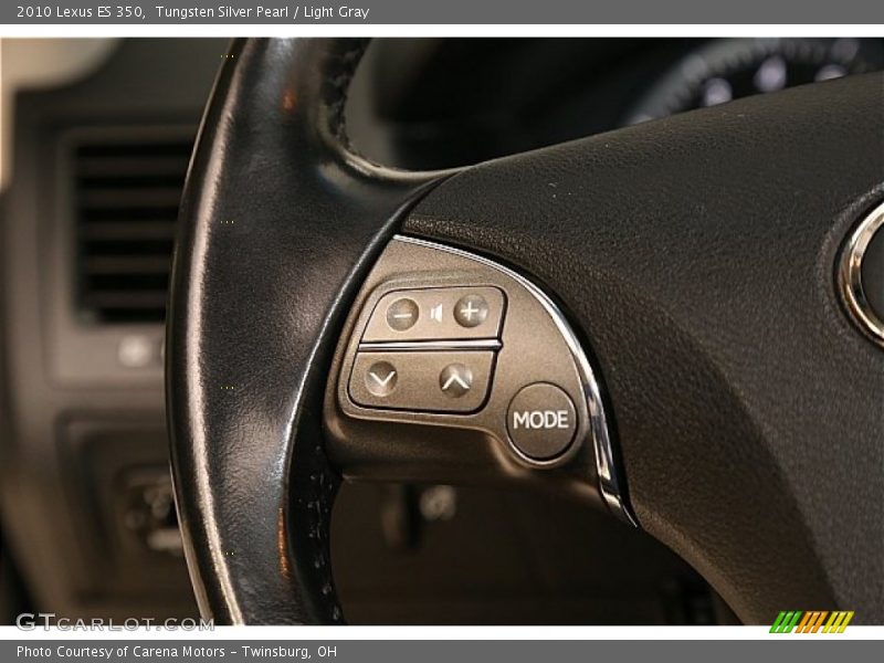 Tungsten Silver Pearl / Light Gray 2010 Lexus ES 350