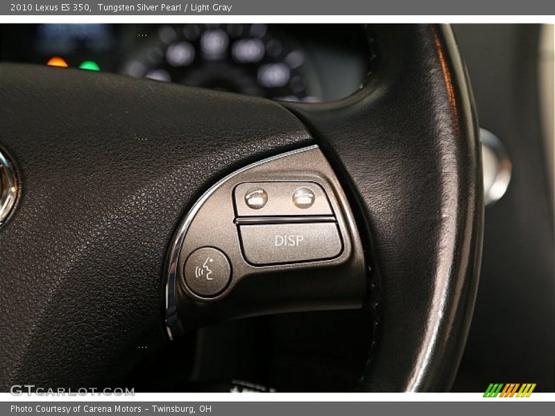 Tungsten Silver Pearl / Light Gray 2010 Lexus ES 350