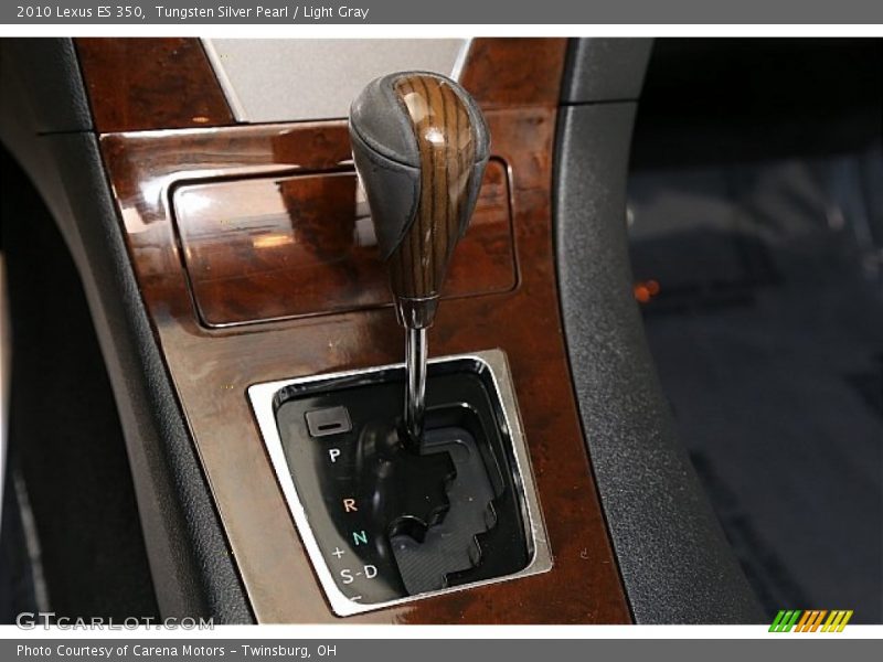 Tungsten Silver Pearl / Light Gray 2010 Lexus ES 350