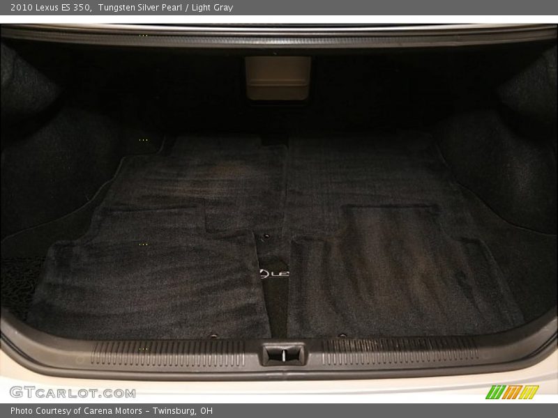 Tungsten Silver Pearl / Light Gray 2010 Lexus ES 350