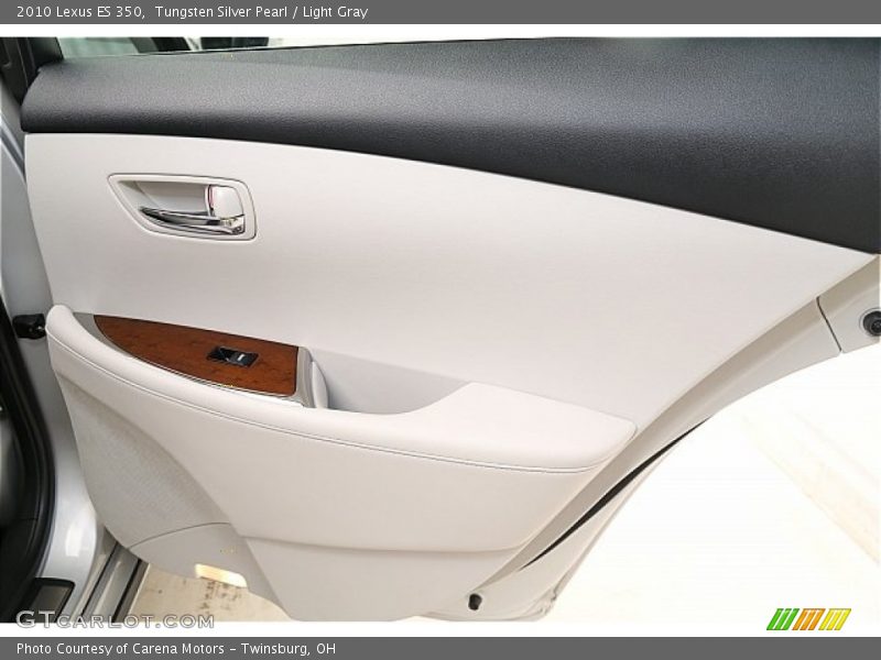 Tungsten Silver Pearl / Light Gray 2010 Lexus ES 350