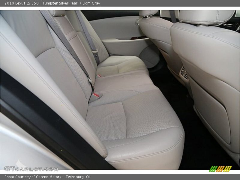 Tungsten Silver Pearl / Light Gray 2010 Lexus ES 350