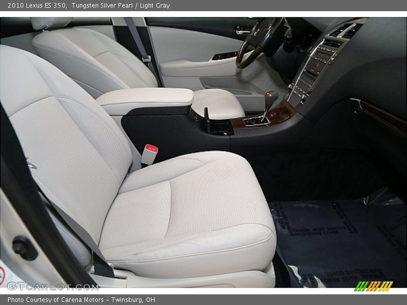 Tungsten Silver Pearl / Light Gray 2010 Lexus ES 350