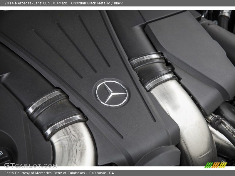 Obsidian Black Metallic / Black 2014 Mercedes-Benz CL 550 4Matic