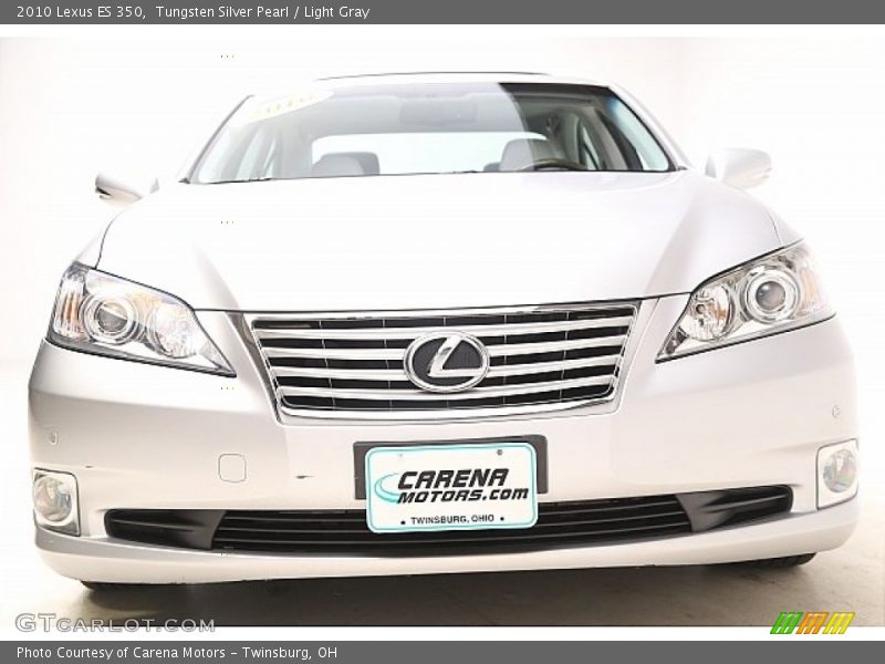 Tungsten Silver Pearl / Light Gray 2010 Lexus ES 350