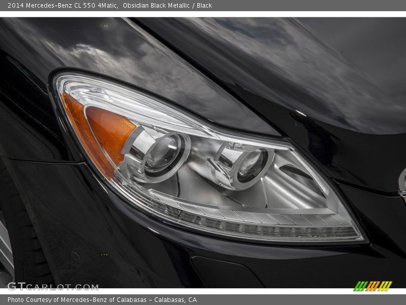 Obsidian Black Metallic / Black 2014 Mercedes-Benz CL 550 4Matic