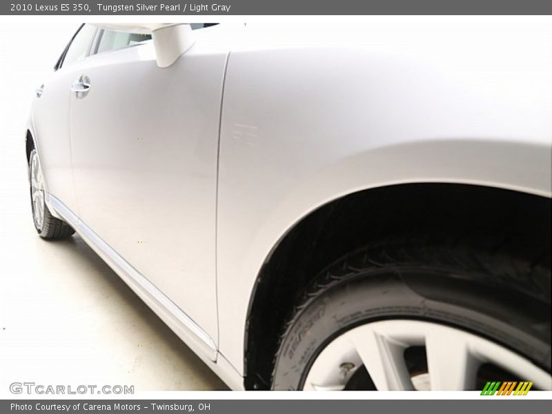 Tungsten Silver Pearl / Light Gray 2010 Lexus ES 350