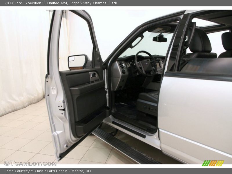 Ingot Silver / Charcoal Black 2014 Ford Expedition EL Limited 4x4