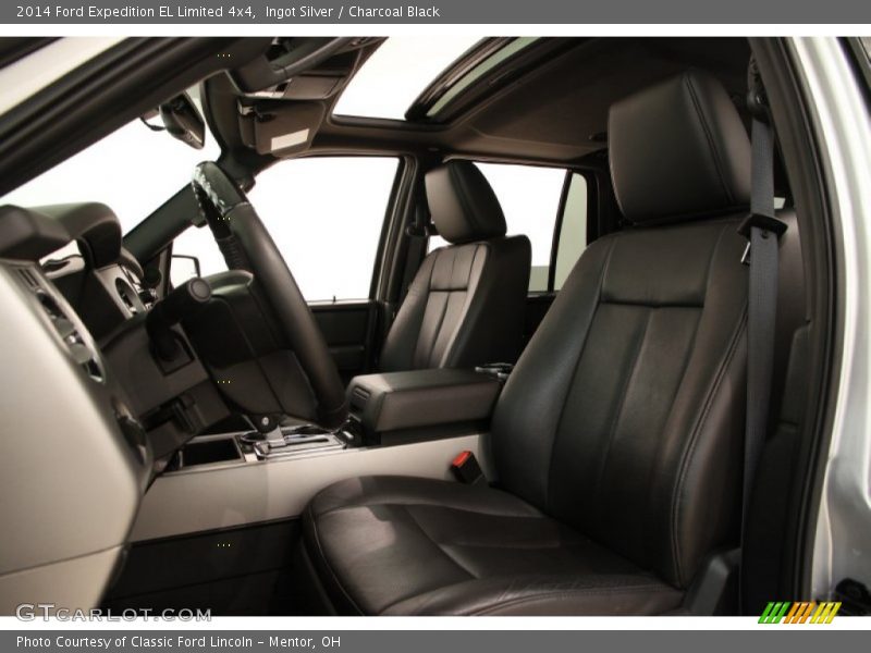 Ingot Silver / Charcoal Black 2014 Ford Expedition EL Limited 4x4