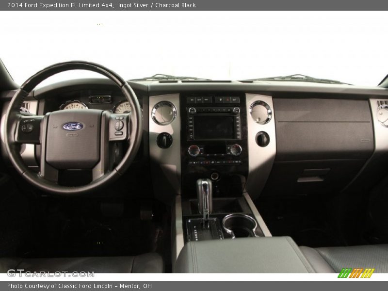 Ingot Silver / Charcoal Black 2014 Ford Expedition EL Limited 4x4