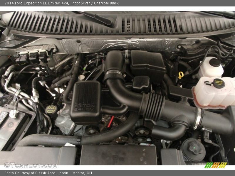 Ingot Silver / Charcoal Black 2014 Ford Expedition EL Limited 4x4