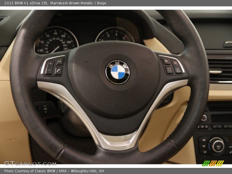  2013 X1 xDrive 28i Steering Wheel