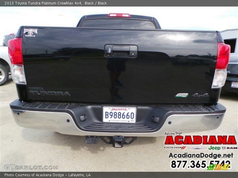Black / Black 2013 Toyota Tundra Platinum CrewMax 4x4