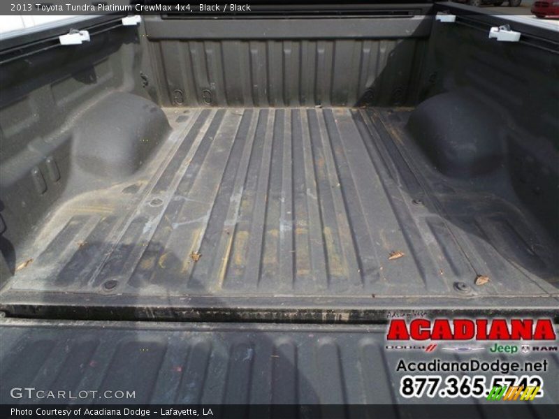 Black / Black 2013 Toyota Tundra Platinum CrewMax 4x4