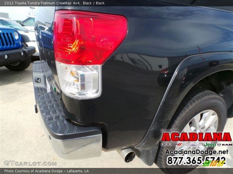 Black / Black 2013 Toyota Tundra Platinum CrewMax 4x4