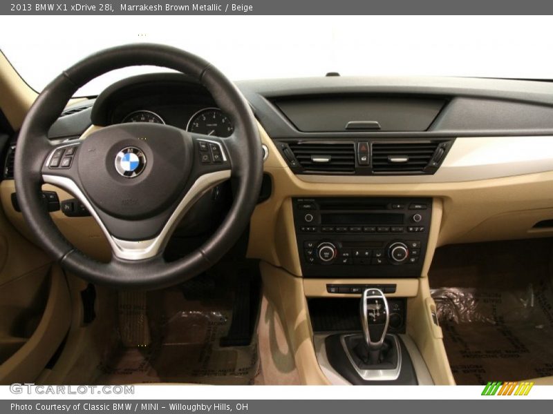 Marrakesh Brown Metallic / Beige 2013 BMW X1 xDrive 28i